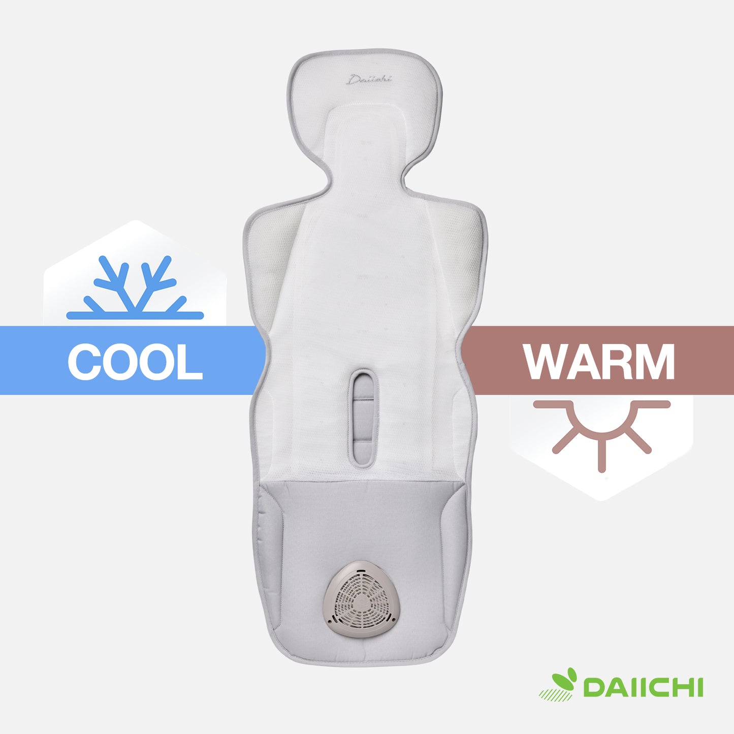 DAIICHI エアーポケット4リバーシブルクール&ワーム(ベビー用) _ミスティホワイト