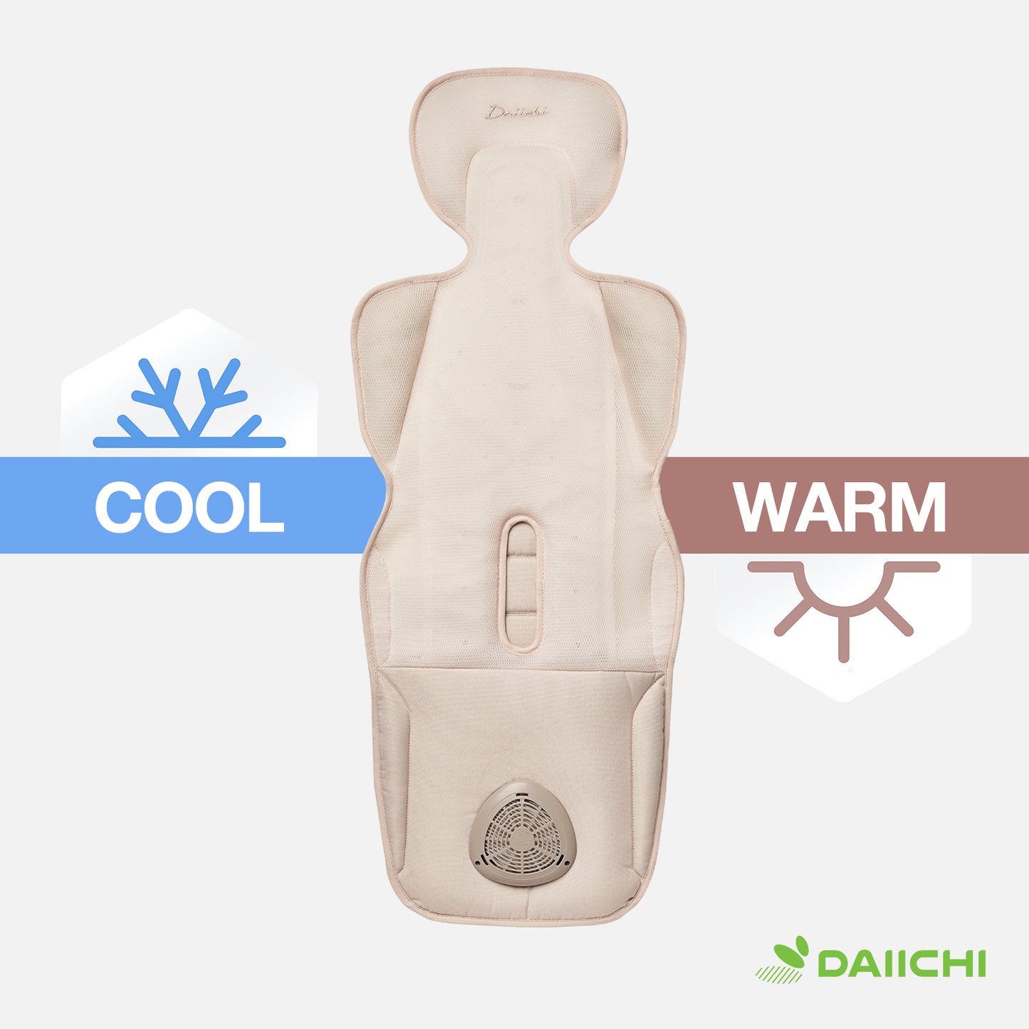 DAIICHI エアーポケット4リバーシブルクール&ワーム(ベビー用)_ペールピンク