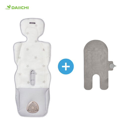 DAIICHI エアーポケット4 リバーシブル クール&ワーム(ベビー用) + 温熱シート
